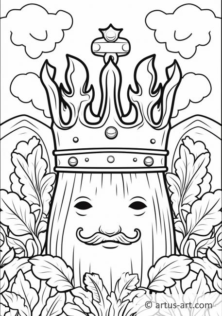 Carrot Kingdom Coloring Page
